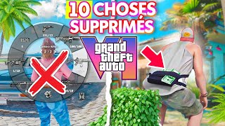 10 Choses SUPPRIMÉES de GTA 6 😰 Nouveaux Détails Découverts dans le TRAILER 1 & Plus