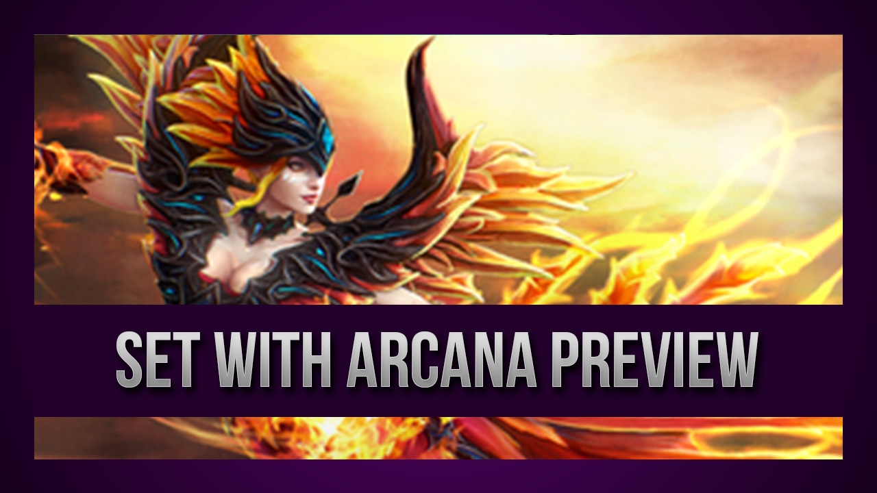 Dota 2 - Fireflight Scion with Fiery Soul of the Slayer (Arcana)