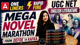UGC NET English Literature Marathon | Important Novels For UGC NET English By Aishwarya Mam