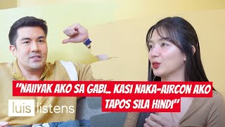 LUIS LISTENS TO JENNICA GARCIA (Nakakaiyak na naka-aircon po ako, tapos sila hindi) | Luis Manzano