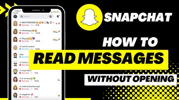 How to Read Chat on Snapchat Without Opening It | 2022