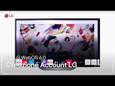 LG TV | Creating LG Smart TV Account with WebOS 6.0