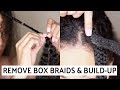 How To Remove Box Braids & Build-Up