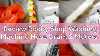 Review Rocky Shop Washing Machine Hose Drain 2 Meters