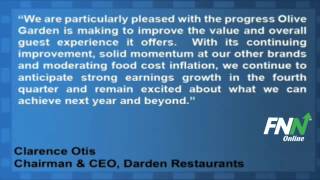 Darden Restaurants Beats Estimates, Offers Guidance