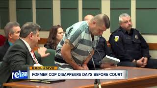 Former Cleveland officer accused of beating, raping girlfriend on the run after breaking GPS monitor