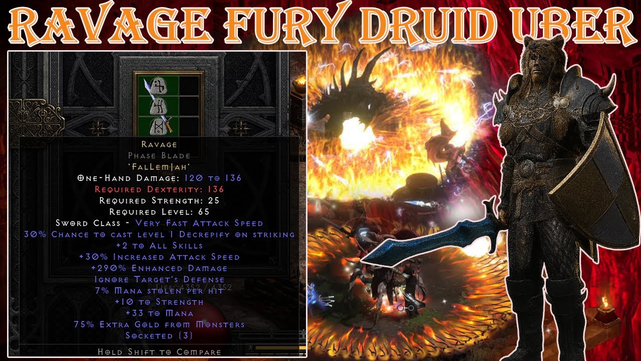 [MOD] Ravage Fury Druid vs Uber Tristram – Insane Werewolf Power in ...