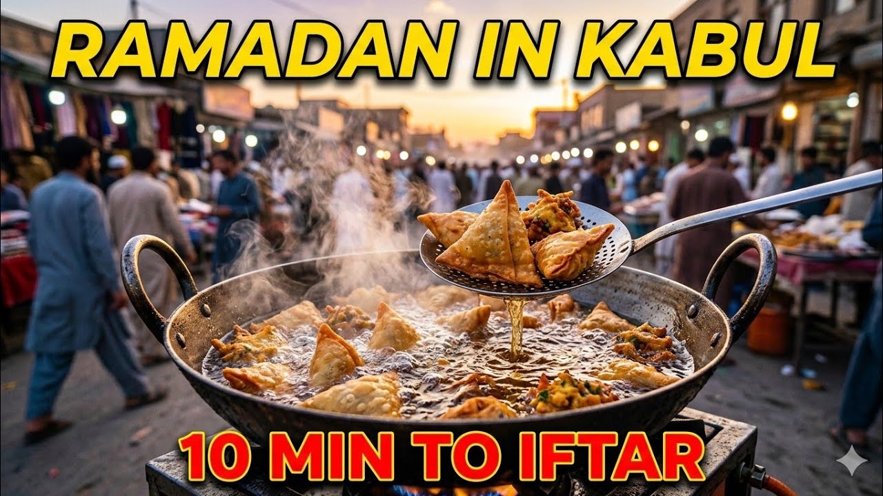 Muslims Break Fast with THIS in Afghanistan! 😭 Ramadan Street Food