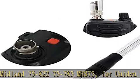 HYS 27Mhz Antenna 9-Inch to 51-inch Telescopic/Rod HT Antennas for CB Handheld/Portable Radio with