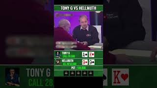 Phil Hellmuth LOST HIS MIND! #poker #pokerstrategy #pokerstars #shorts