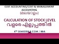 CALICUT UNIVERSITY | COST ACCOUNTING | COST & MANAGEMENT ACCOUNTING | BCOM BBA MALAYALAM | 4TH SEM