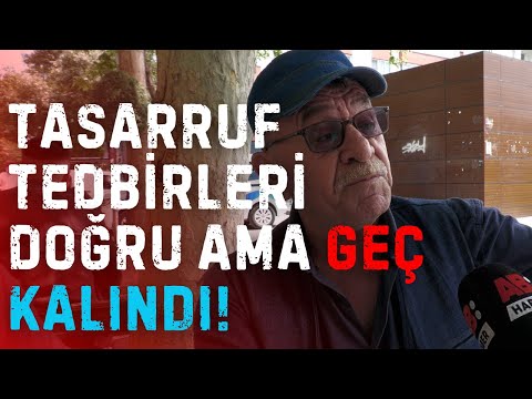Tasarruf Tedbirleri doğru mu? Ekonomide pozitif ilerleme görülür mü? /Sokak Röportajı #sondakika