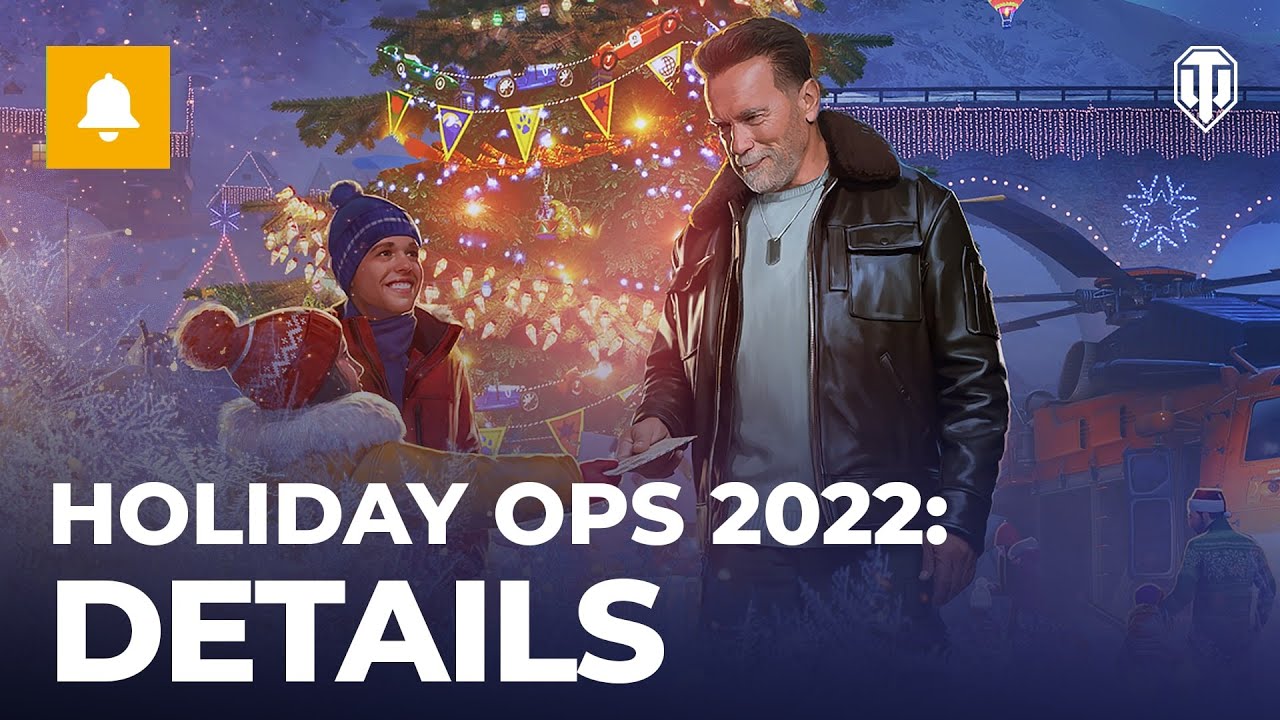 Holiday Ops 2022: Arnold Schwarzenegger and Tons of Gifts! [World of Tanks]