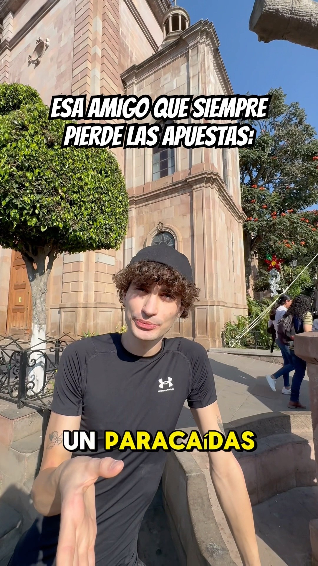 SI PERDES TE TIRAS EN UN PARACAÍDAS
