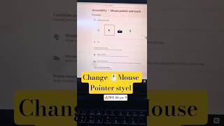 Change Mouse Pointer Style(ACER NITRO 5)#windows11 #shorts #mousepointer#techtips #technicalguruji