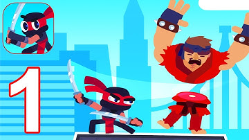 Ninja Cut - Gameplay Part 1 All Levels (Android, iOS) #1