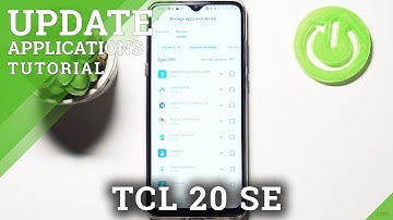 How to Check for Apps Updates in TCL 20 SE – Update Apps