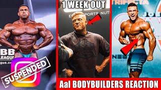 Derek Lunsford Delete Instagram | Urs kalecinski 1 Week Out | All Bodybuilders Reaction