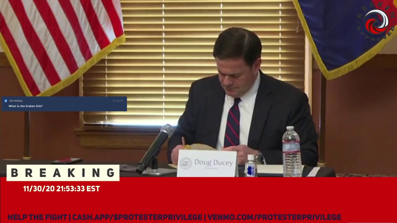 LIVE // AZ SEN MAJORITY HEARING ON ELECTION ISSUES  // NOV 30 2020