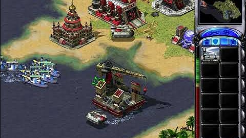 Red Alert 2 Allied Campaign - Mission 7 - Deep Sea  Hard Mode