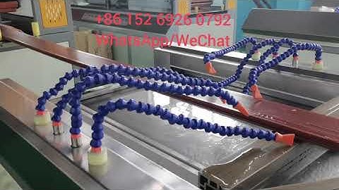 PE WPC DECKING MAKING MACHINE wood plastic composite WPC profile making machine