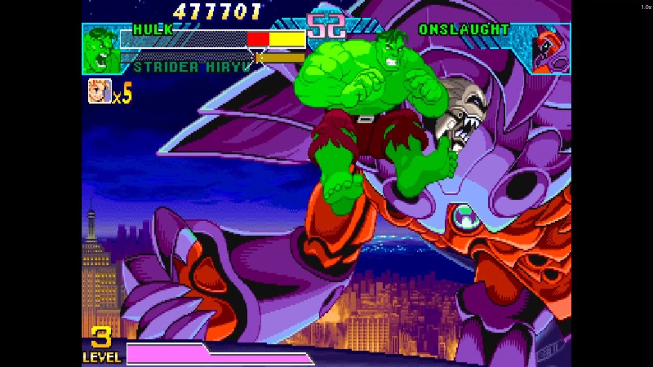HULK & STRIDER HIRYU — Power Meets Precision! | Marvel vs Capcom: Clash of Super Heroes