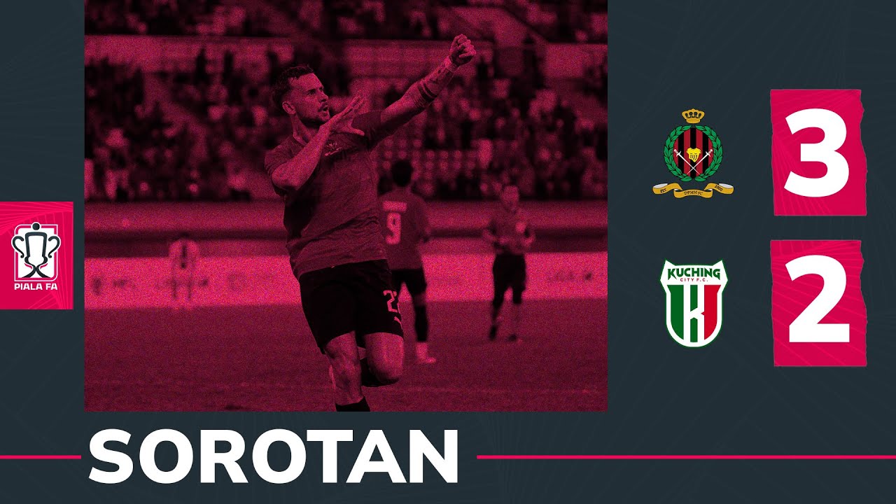 Sorotan: DPMM FC 3 - 2 Kuching City FC | Piala FA 2025