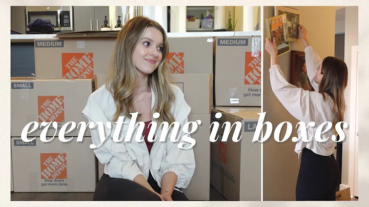 VLOG: All My Thing Are in Boxes... Packing, Organi...