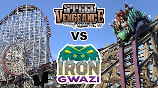 Iron Gwazi vs. Steel Vengeance - The Battle for the Best Hyper Hybrid!