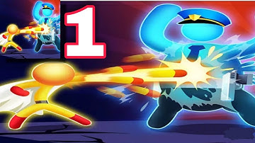 Stickman Escape: Hell Prison - All Levels Prison Cell 1-15 Gameplay Android,iOS