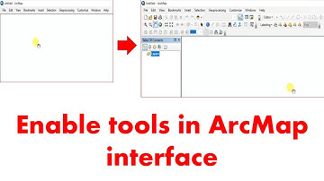 How to enable all the tools in ArcGIS interface | ArcMap Tutorial | URSGISG ||