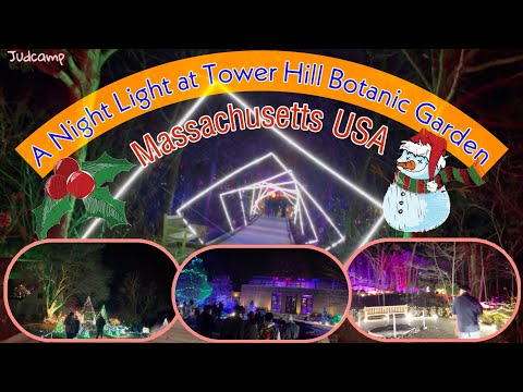 Tower Hill Botanic Garden-The Enchanting Night Light|Judcamp-USA