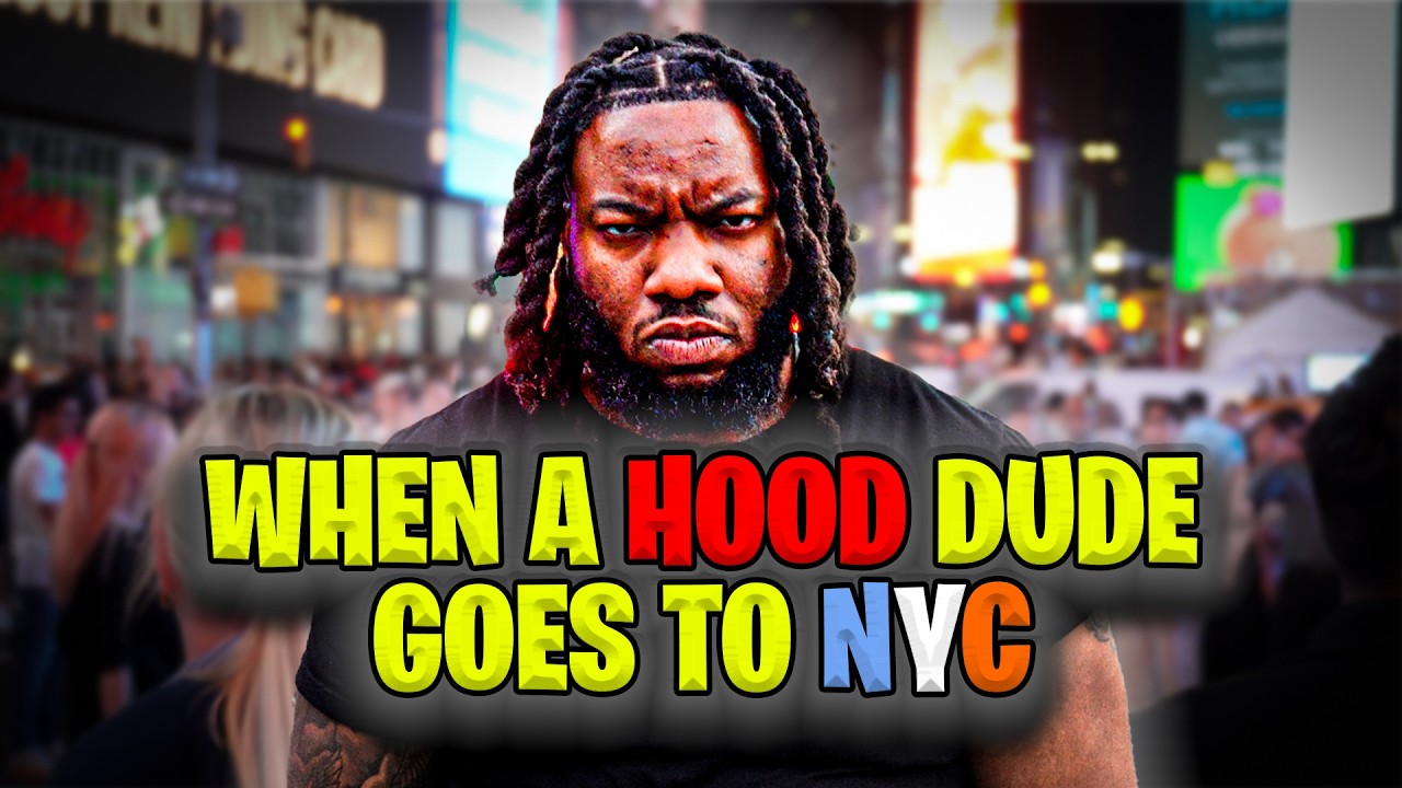 КОГДА ЧУВАК ИЗ РАЙОНА ЕДЕТ В НЬЮ-ЙОРК!