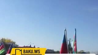 Zaqatalada Qələbə Sevinci. Qarabağ Azərbaycandır