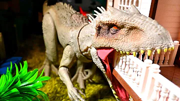 飼育場から外に出てしまったインドミナスレックス