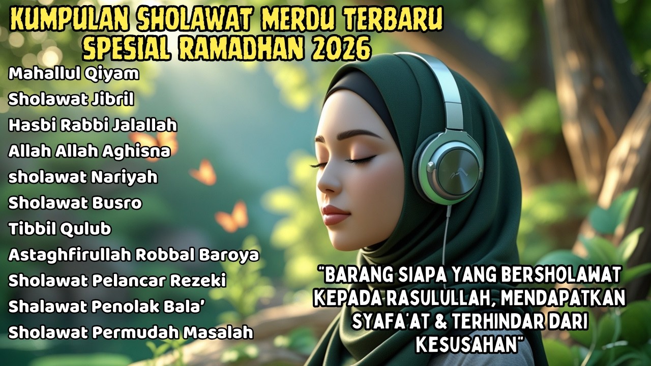 KUMPULAN SHOLAWAT RAMADHAN 2026 MUSTAJAB – PENARIK REZEKI DARI SEGALA PENJURU