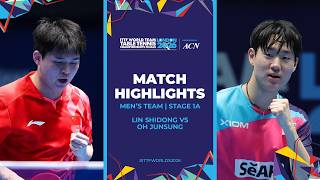 Lin Shidong vs Oh Junsung | MT - Groups | #ITTFWorlds2026