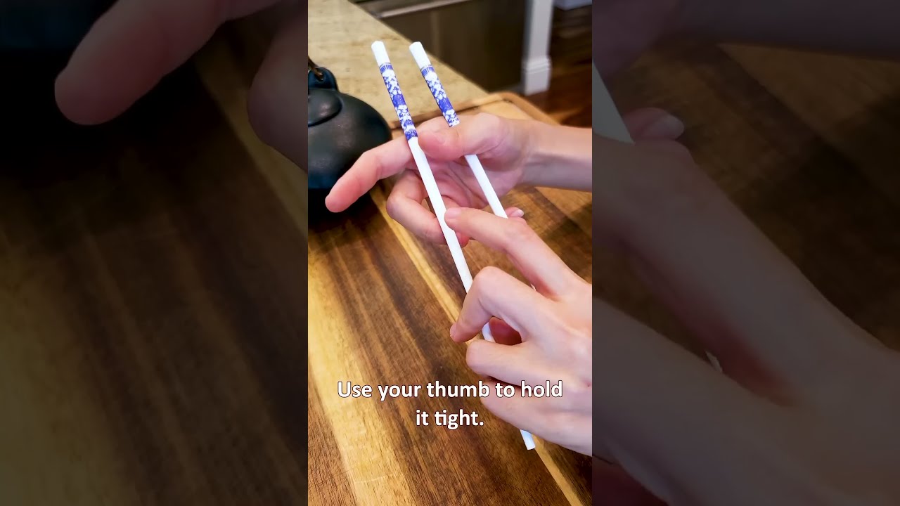 Time To Learn How Use Chopsticks