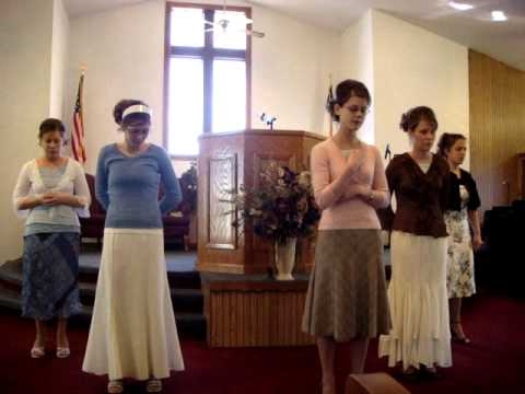 NLPC ASL Sign Team: "Mercy Came Running" by Phillips, Craig, and Dean (04/08/2007)