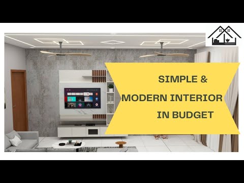 SIMPLE & MODERN INTERIOR | 2BHK HOME INTERIOR DESIGN | VIDA HOME SPACE ...