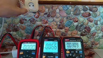 UT133A vs UT60S vs UT117C Speed test AC