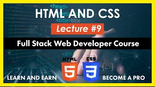 Images in HTML | Lecture #9 | HTML and CSS