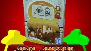 Alhambra 2 Player Variant Setup & Overview