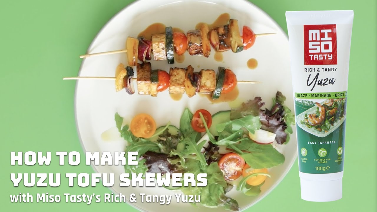 How To Make Quick Yuzu Tofu Skewers with Miso Tasty's Rich & Tangy Yuzu
