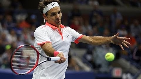 2017 US Open: Roger Federer Practice