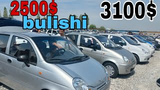 FARGONA BOZOR MATIZ 2500$ BULISHI 3100$ BULISHI XAMASIDAN BOR