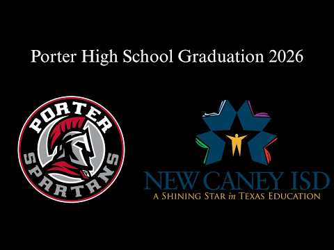 NCISD Porter High School Graduation 2026