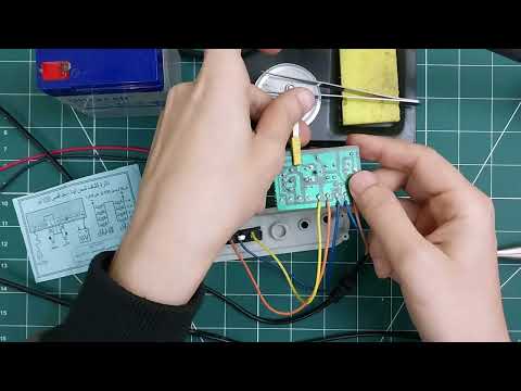 ازاي تركب دائرة شحن كشاف طوارئ ليد جديدة