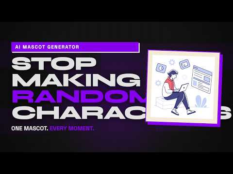 Stop Generating Random Characters—This AI Mascot Generator Builds a Real Brand