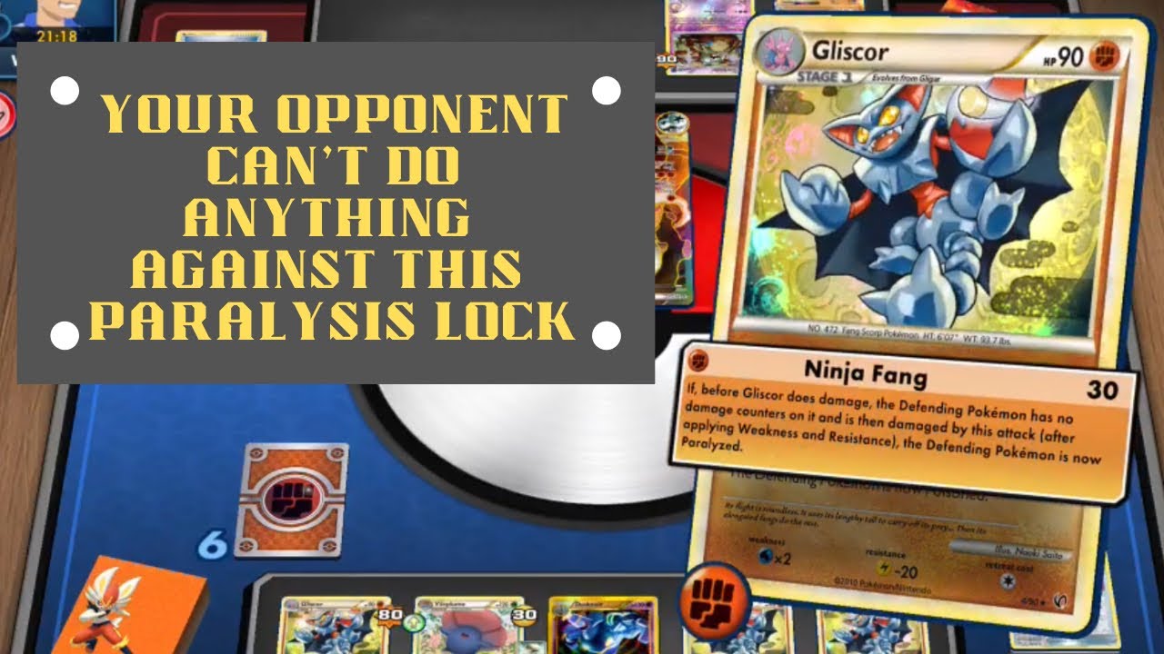 PTCGO Legacy: Lock Out Your Opponent with Paralysis!